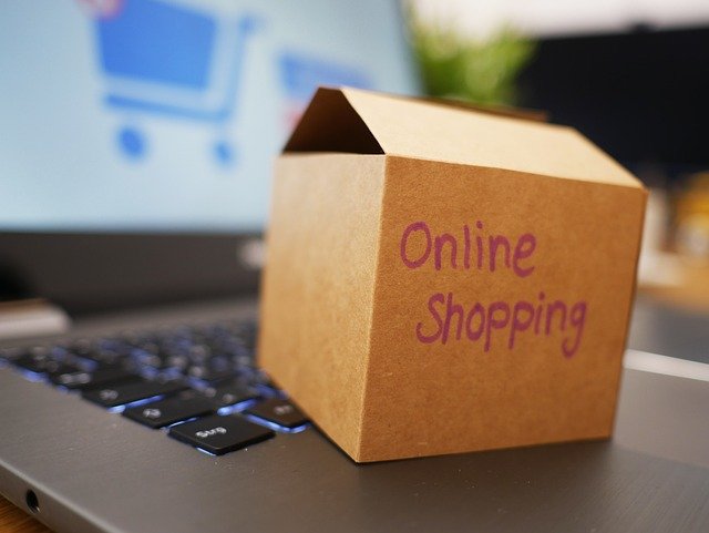 e-commerce website development illustration