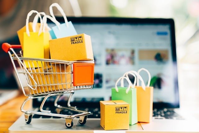 e-commerce website development example
Source: Pixabay