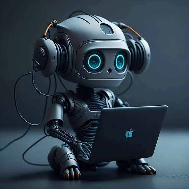 artificial intelligence generated robot illustration